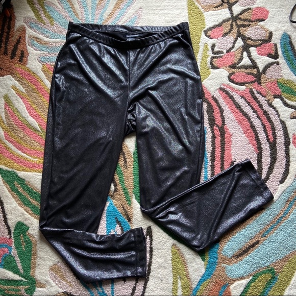 Ashley Stewart Pants - Ashley Stewart Sparkly/Metallic Leggings